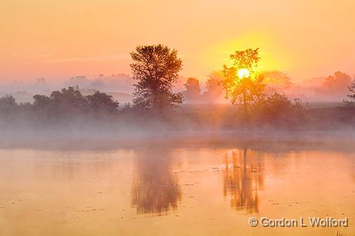 Misty Rideau Canal Sunrise_11862.jpg - Photographed along the Rideau Canal Waterway near Smiths Falls, Ontario, Canada.